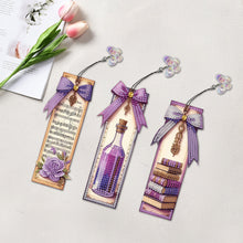 Load image into Gallery viewer, 3Pcs Special Shape Magic Potion Diamond Painting Bookmark for Book Lovers
