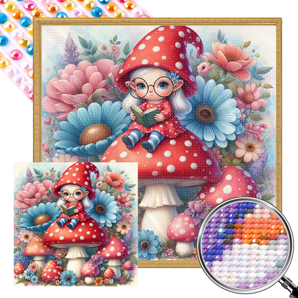 AB Diamond Painting - Full Round - Little Red Riding Hood (40*40CM)