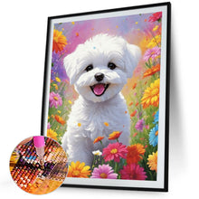 Load image into Gallery viewer, Diamond Painting - Full Square - Bichon Frise (40*40CM)
