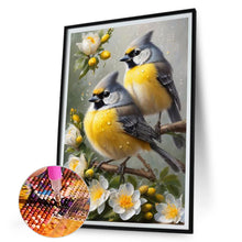 Load image into Gallery viewer, Diamond Painting - Full Round - Bird and flower (30*45CM)
