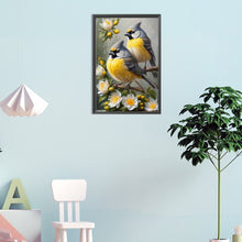 Load image into Gallery viewer, Diamond Painting - Full Round - Bird and flower (30*45CM)
