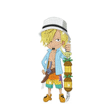 Load image into Gallery viewer, Acrylic One Piece Character Sanji 5D DIY Diamond Art Shake Head Tabletop Decor
