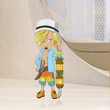 Load image into Gallery viewer, Acrylic One Piece Character Sanji 5D DIY Diamond Art Shake Head Tabletop Decor
