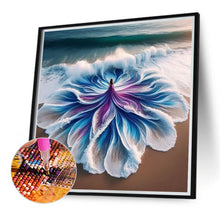 Load image into Gallery viewer, Diamond Painting - Full Round - Sea wave petal flower skirt (40*40CM)
