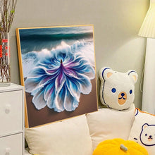 Load image into Gallery viewer, Diamond Painting - Full Round - Sea wave petal flower skirt (40*40CM)
