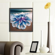 Load image into Gallery viewer, Diamond Painting - Full Round - Sea wave petal flower skirt (40*40CM)
