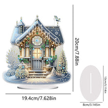 Load image into Gallery viewer, Acrylic Christmas House 5D DIY Diamond Painting Art Tabletop Decorations
