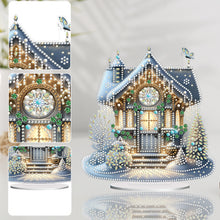 Load image into Gallery viewer, Acrylic Christmas House 5D DIY Diamond Painting Art Tabletop Decorations
