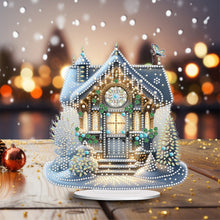 Load image into Gallery viewer, Acrylic Christmas House 5D DIY Diamond Painting Art Tabletop Decorations
