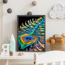 Load image into Gallery viewer, Diamond Painting - Partial Special Shaped - Gorgeous feathers (30*40CM)
