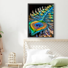 Load image into Gallery viewer, Diamond Painting - Partial Special Shaped - Gorgeous feathers (30*40CM)
