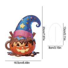 Load image into Gallery viewer, Acrylic Special Shape Halloween Goblin Diamond Painting Desktop Ornaments
