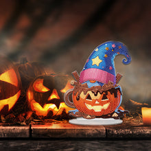 Load image into Gallery viewer, Acrylic Special Shape Halloween Goblin Diamond Painting Desktop Ornaments
