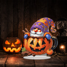 Load image into Gallery viewer, Acrylic Special Shape Halloween Goblin Diamond Painting Desktop Ornaments

