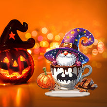 Load image into Gallery viewer, Acrylic Special Shape Halloween Goblin Diamond Painting Desktop Ornaments
