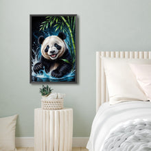 Load image into Gallery viewer, Diamond Painting - Full Round - Bamboo river and panda (40*60CM)
