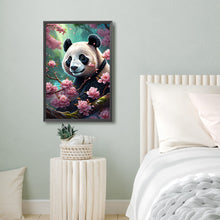 Load image into Gallery viewer, Diamond Painting - Full Round - Flower tree and panda (40*60CM)
