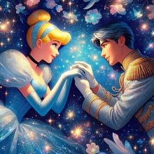 Load image into Gallery viewer, Diamond Painting - Full Round - Disney Princess Cinderella (40*40CM)
