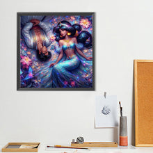 Load image into Gallery viewer, Diamond Painting - Full Round - Disney Princess Jasmine (40*40CM)
