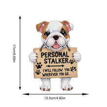 Load image into Gallery viewer, Acrylic Shaking Head Pug Diamond Painting Desktop Ornaments for Home Decor
