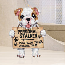 Load image into Gallery viewer, Acrylic Shaking Head Pug Diamond Painting Desktop Ornaments for Home Decor
