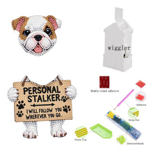 Load image into Gallery viewer, Acrylic Shaking Head Pug Diamond Painting Desktop Ornaments for Home Decor
