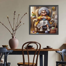 Load image into Gallery viewer, Diamond Painting - Full Round - Warm Grandma (40*40CM)
