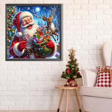 Load image into Gallery viewer, AB Diamond Painting - Full Round - Santa Claus (40*40CM)
