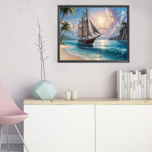 Load image into Gallery viewer, AB Diamond Painting - Full Round - Sailboat (50*40CM)
