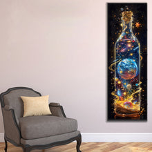 Load image into Gallery viewer, AB Diamond Painting - Full Round - Starry Sky Bottle (30*90CM)
