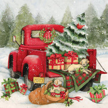 Load image into Gallery viewer, Diamond Painting - Full Square - Christmas truck (40*40CM)
