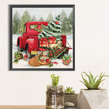 Load image into Gallery viewer, Diamond Painting - Full Square - Christmas truck (40*40CM)
