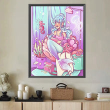 Load image into Gallery viewer, Diamond Painting - Full Round - Mermaid (40*50CM)

