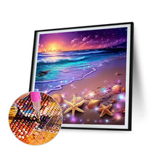 Load image into Gallery viewer, Diamond Painting - Full Round - Sunset on the Beach (40*40CM)
