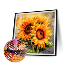 Load image into Gallery viewer, Diamond Painting - Full Round - Sunflower (40*40CM)
