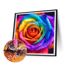 Load image into Gallery viewer, Diamond Painting - Full Round - Colorful Rose (40*40CM)
