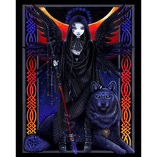 Load image into Gallery viewer, AB Diamond Painting - Full Round - Dark Girl (40*50CM)
