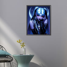 Load image into Gallery viewer, AB Diamond Painting - Full Round - Dark Girl (40*50CM)
