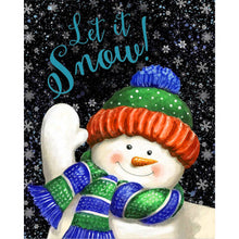 Load image into Gallery viewer, AB Diamond Painting - Full Round - Snow boy (40*50CM)
