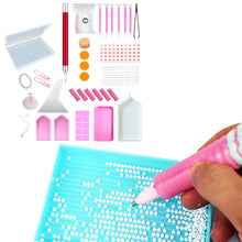 Load image into Gallery viewer, 66pcs DIY Diamond Painting Accessories Multiple Sizes Painting Pens Tray Clay
