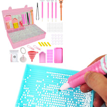Load image into Gallery viewer, 97/112Pcs Diamond Painting Tool Kit 5D Diamond Painting Drill Pen for Art Crafts
