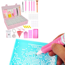 Load image into Gallery viewer, 97/112Pcs Diamond Painting Tool Kit 5D Diamond Painting Drill Pen for Art Crafts
