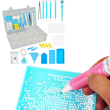 Load image into Gallery viewer, 97/112Pcs Diamond Painting Tool Kit 5D Diamond Painting Drill Pen for Art Crafts
