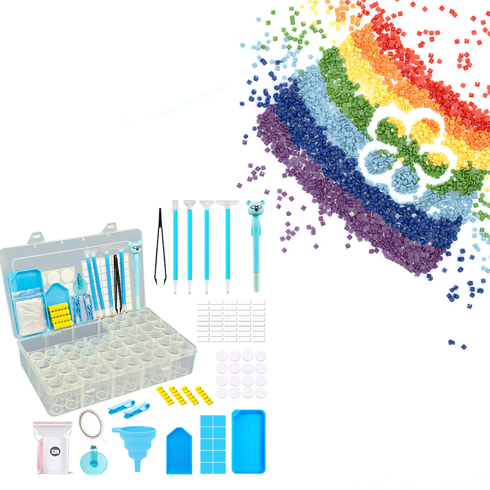 97/112Pcs Diamond Painting Tool Kit 5D Diamond Painting Drill Pen for Art Crafts