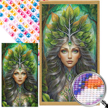 Load image into Gallery viewer, AB Diamond Painting - Full Round - Goddess of nature (40*70CM)
