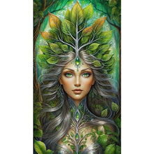 Load image into Gallery viewer, AB Diamond Painting - Full Round - Goddess of nature (40*70CM)
