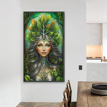 Load image into Gallery viewer, AB Diamond Painting - Full Round - Goddess of nature (40*70CM)
