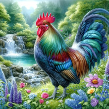 Load image into Gallery viewer, Diamond Painting - Full Round - Farm chicken (50*50CM)
