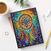 Load image into Gallery viewer, 5D Diamond Painting Notebook DIY Diamond Art Dairy Book Kits (Dream Catcher)
