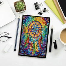 Load image into Gallery viewer, 5D Diamond Painting Notebook DIY Diamond Art Dairy Book Kits (Dream Catcher)
